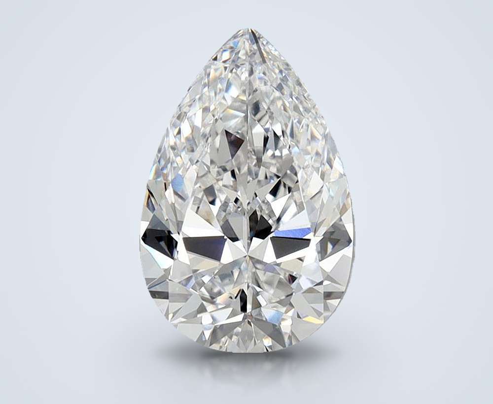 2.72 Carat Pear Natural Diamond