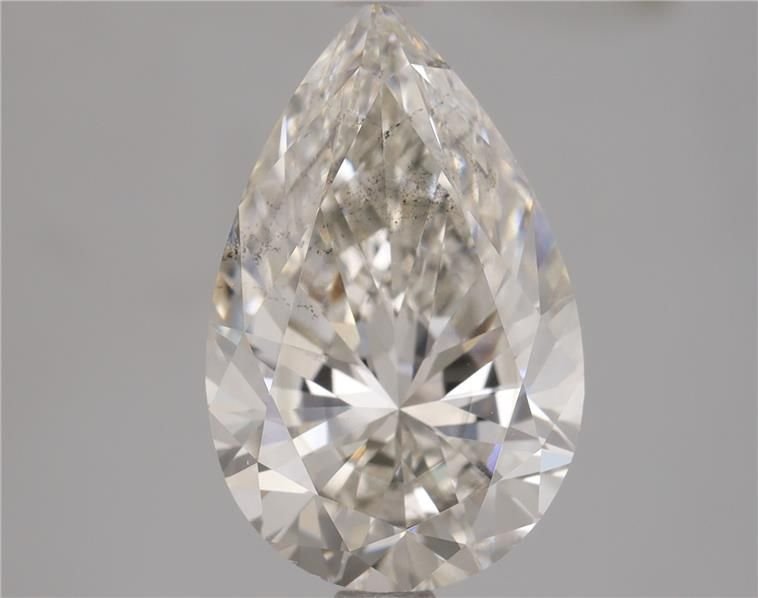 2.51ct H SI2 Very Good Cut Pear Lab Grown Diamond