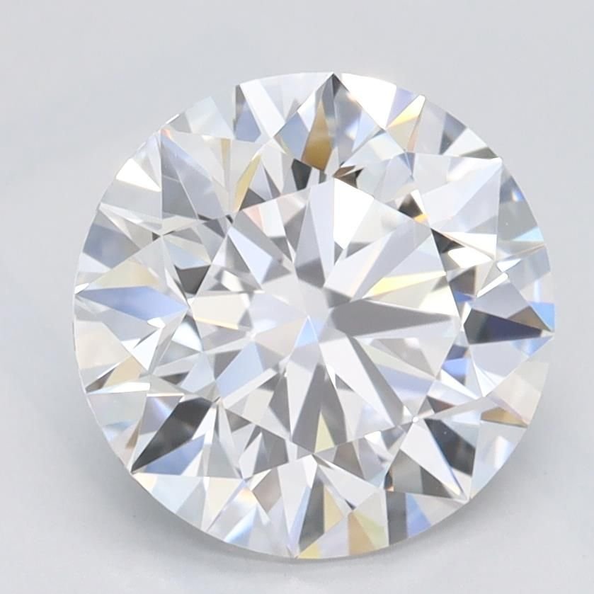 2.09ct D VVS1 Rare Carat Ideal Cut Round Lab Grown Diamond
