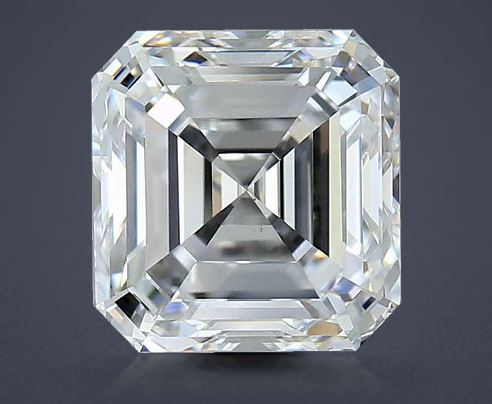 2.50 Carat Asscher Natural Diamond
