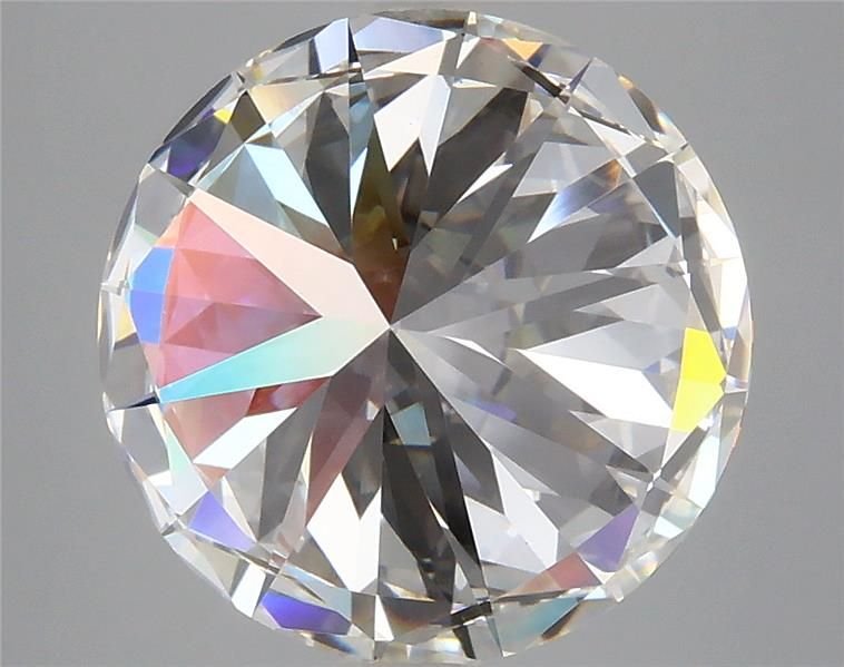 5.05ct H VVS2 Rare Carat Ideal Cut Round Lab Grown Diamond