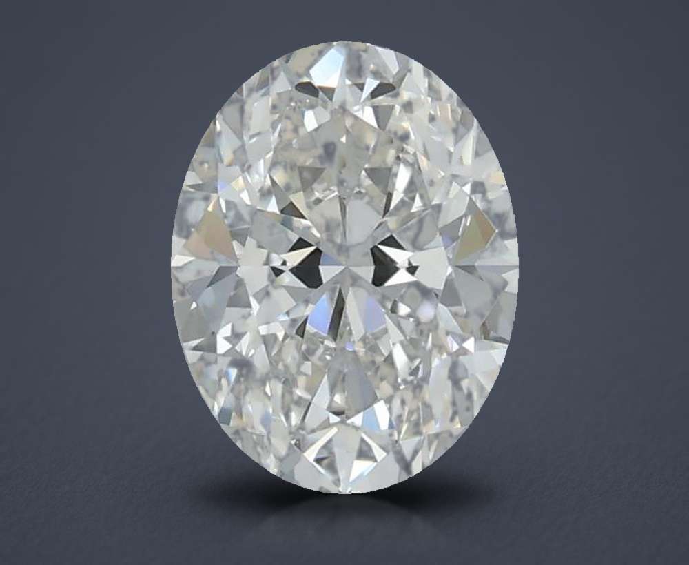 0.90 Carat Oval Natural Diamond