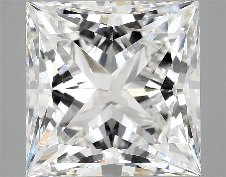 5.97 Carat Princess Lab Diamond