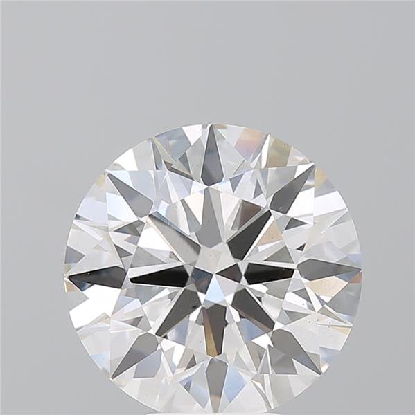 6.17ct H VS2 Rare Carat Ideal Cut Round Lab Grown Diamond