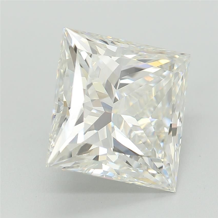 2.93ct F VS1 Rare Carat Ideal Cut Princess Lab Grown Diamond