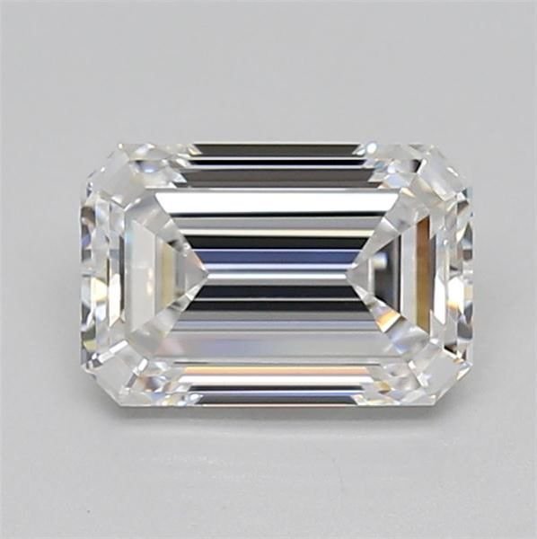 1.05ct E VVS2 Rare Carat Ideal Cut Emerald Lab Grown Diamond