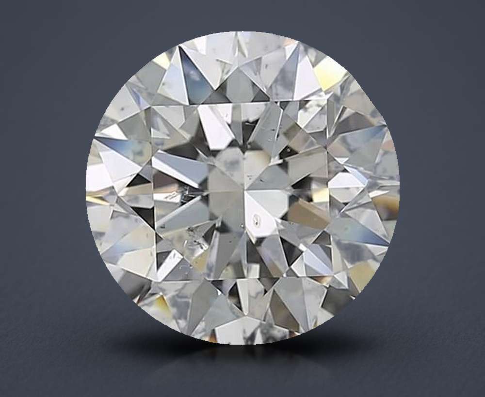 4.58 Carat Round Natural Diamond