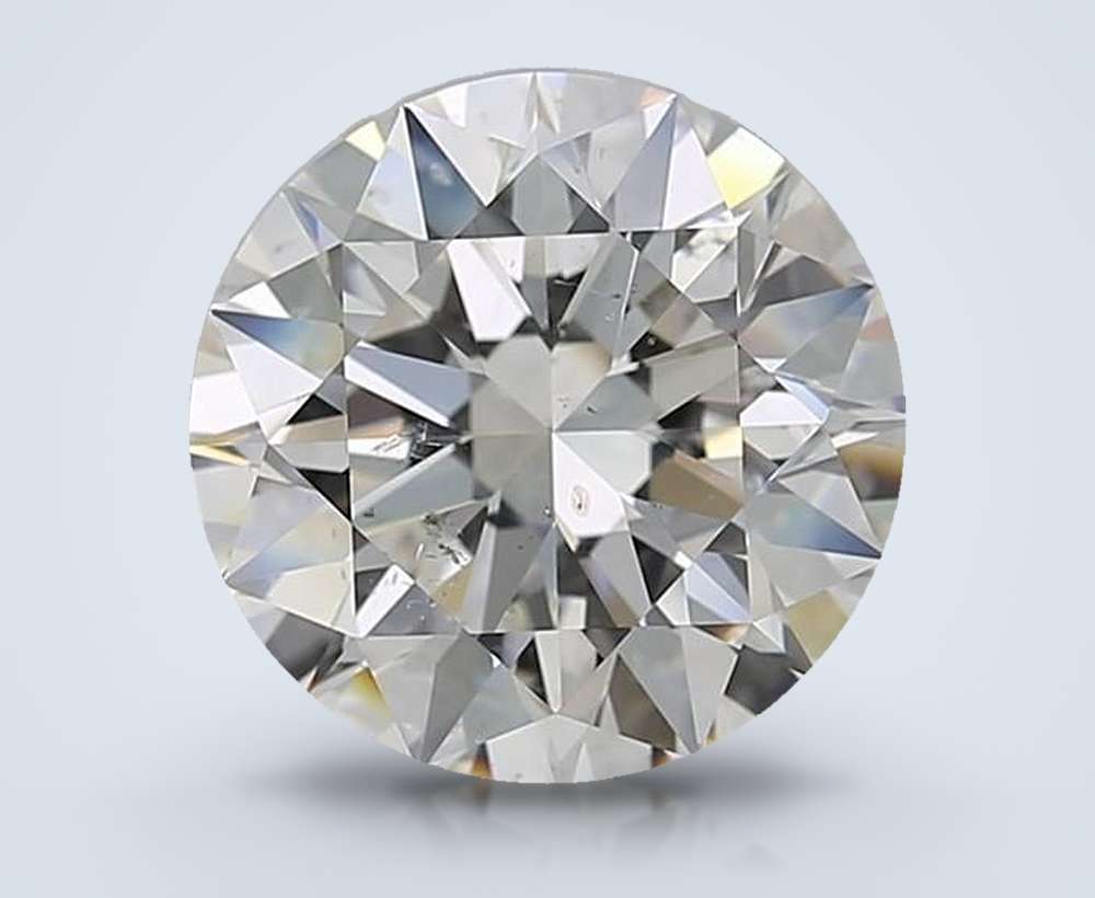 4.58 Carat Round Natural Diamond