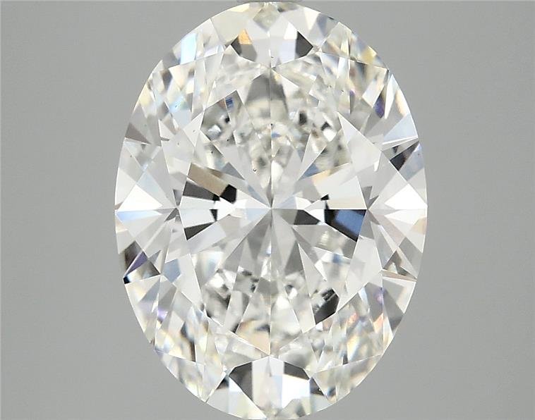 3.89 Carat Oval Lab Diamond