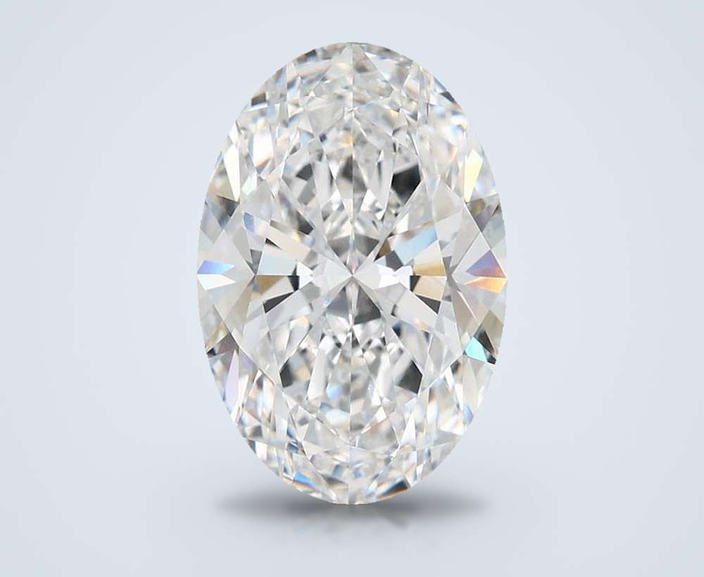 3.75 Carat Oval Lab Diamond