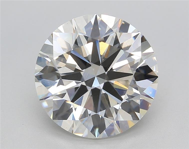 5.40ct H VS2 Rare Carat Ideal Cut Round Lab Grown Diamond