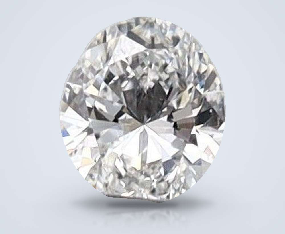 0.22 Carat Oval Lab Diamond