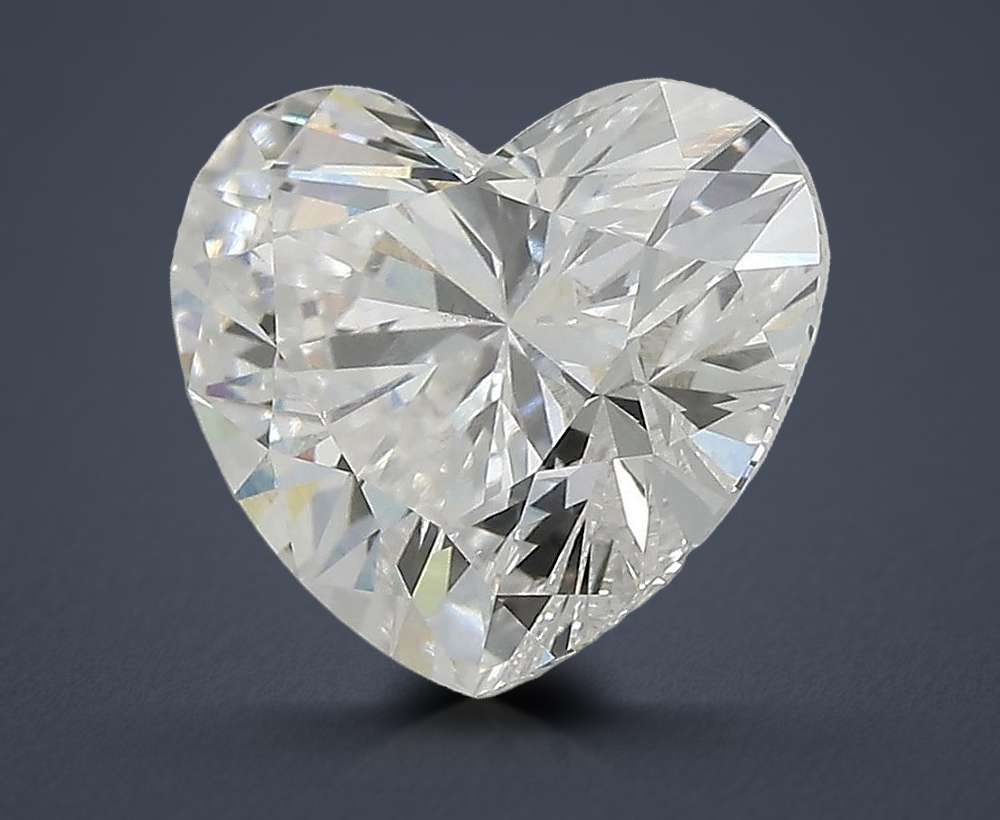 3.47 Carat Heart Lab Diamond
