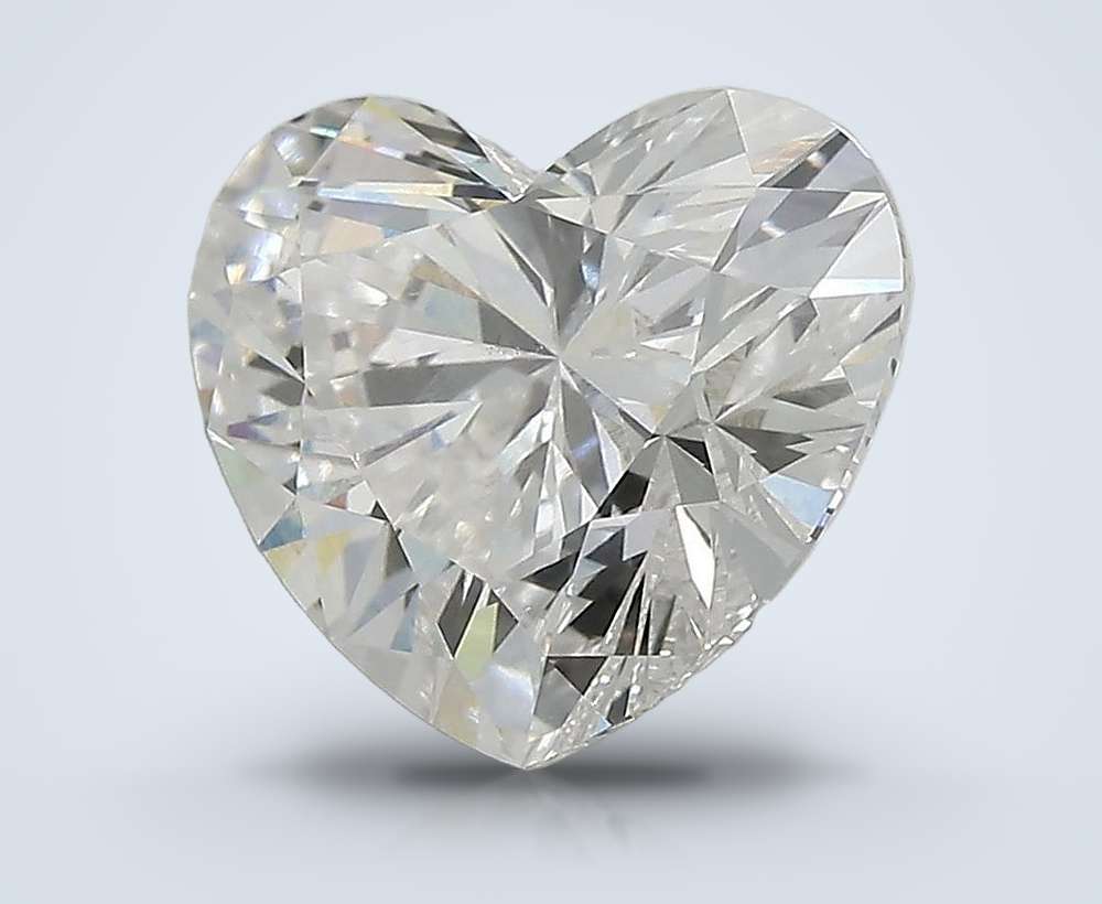 3.47 Carat Heart Lab Diamond