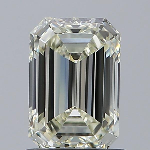 1.02ct K IF Rare Carat Ideal Cut Emerald Diamond