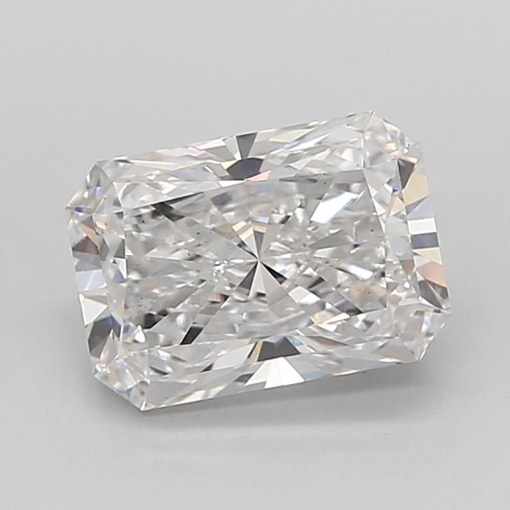 2.53ct F VS2 Rare Carat Ideal Cut Radiant Lab Grown Diamond