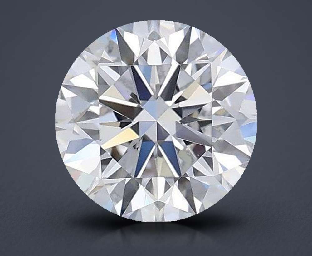 0.74 Carat Round Lab Diamond