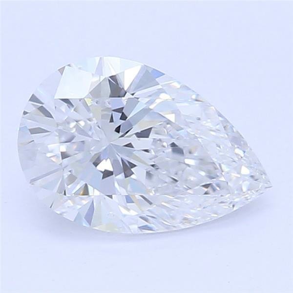 0.50ct D SI1 Rare Carat Ideal Cut Pear Lab Grown Diamond