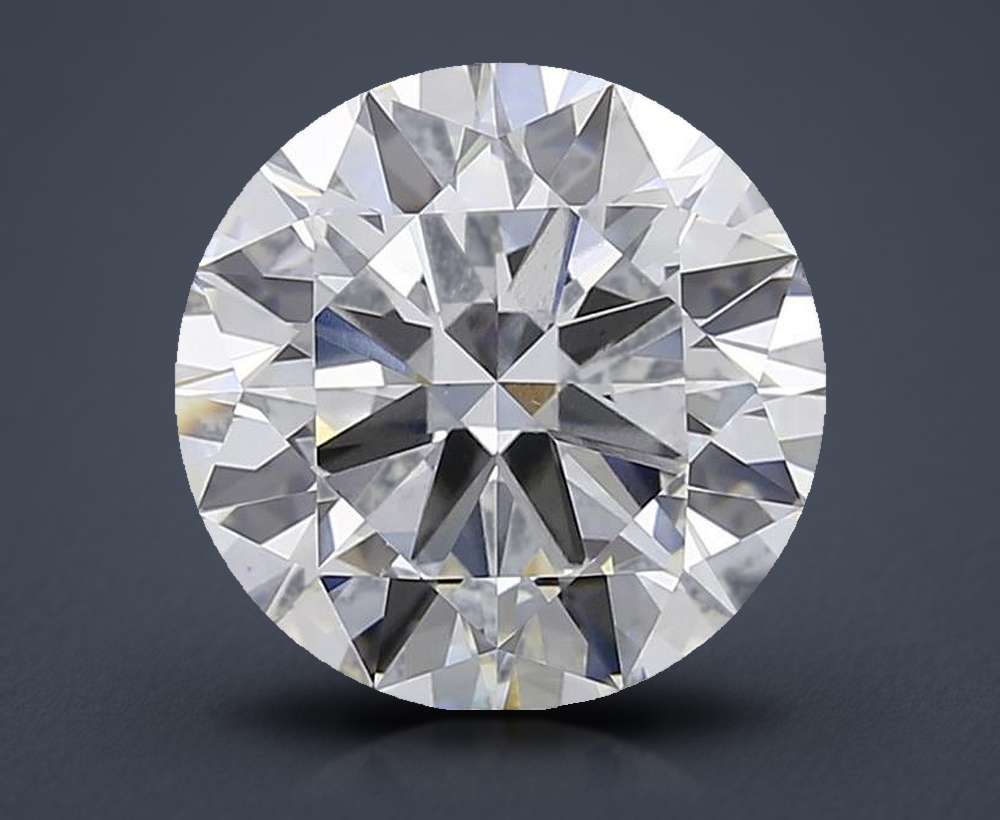 5.90 Carat Round Lab Diamond