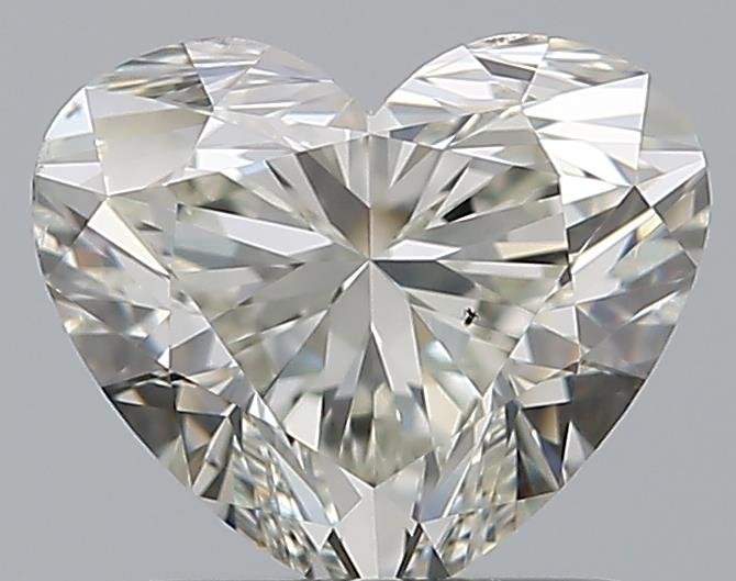 1.21ct J SI1 Rare Carat Ideal Cut Heart Diamond