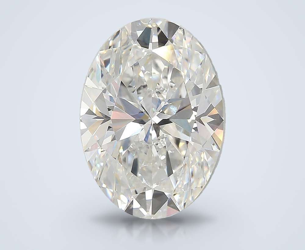 5.56 Carat Oval Lab Diamond