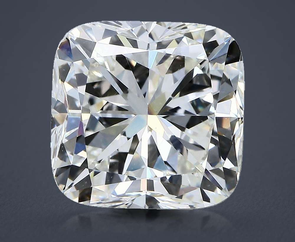 7.40 Carat Cushion Natural Diamond
