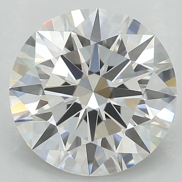 1.23ct D VVS2 Rare Carat Ideal Cut Round Lab Grown Diamond