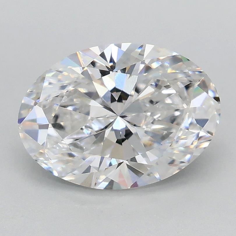 1.56ct D VVS2 Rare Carat Ideal Cut Oval Lab Grown Diamond