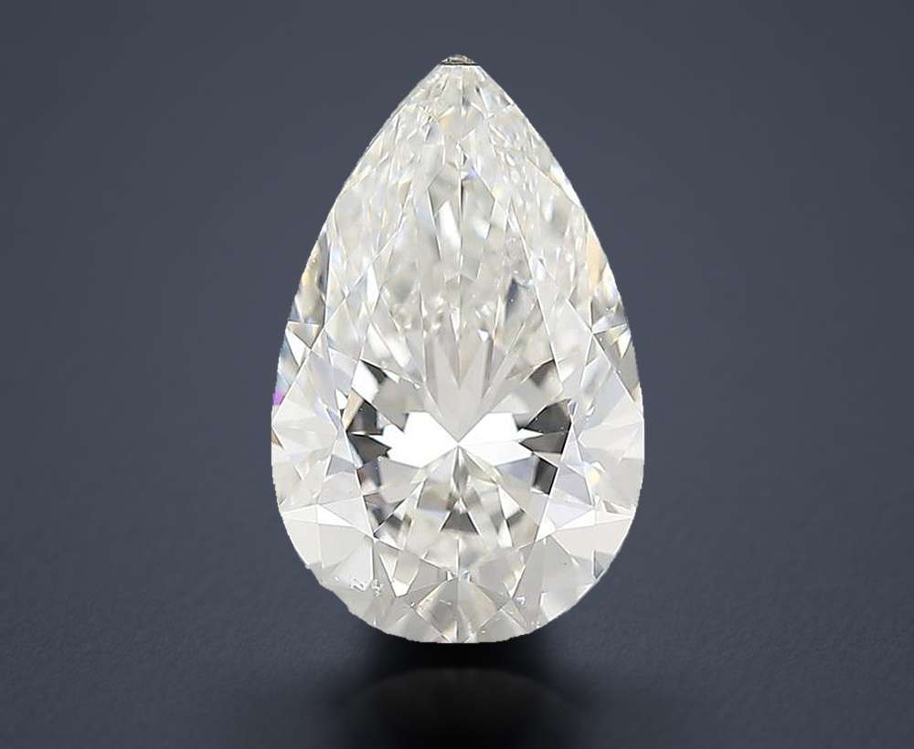 2.53 Carat Pear Natural Diamond