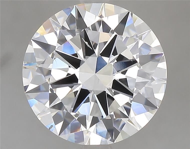 3.50ct D VS2 Very Good Cut Round Lab Grown Diamond