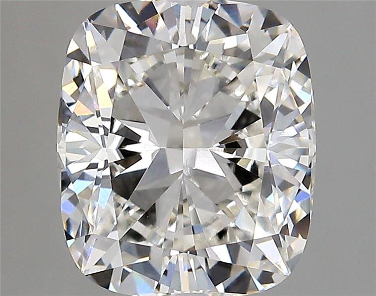 3.34ct H VS1 Rare Carat Ideal Cut Cushion Lab Grown Diamond