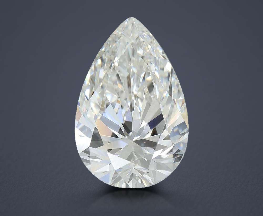 7.21 Carat Pear Lab Diamond