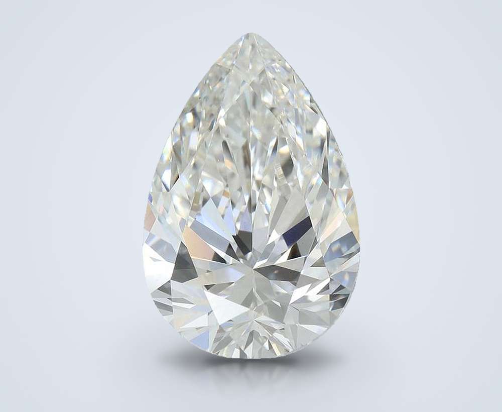 7.21 Carat Pear Lab Diamond
