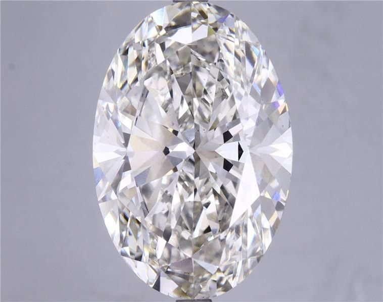 10.26ct H VS1 Rare Carat Ideal Cut Oval Lab Grown Diamond