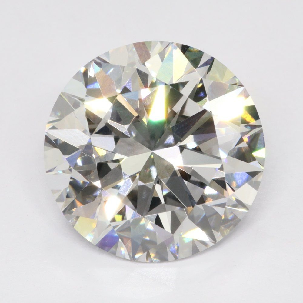 8.01ct E VVS2 Excellent Cut Round Lab Grown Diamond