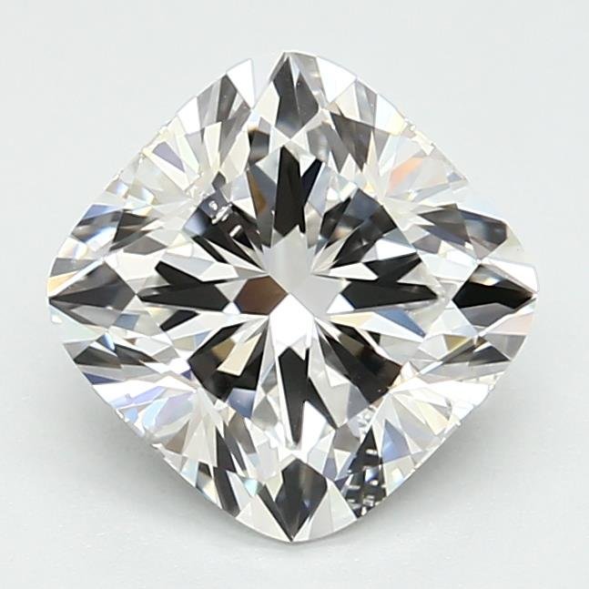 1.90ct D SI1 Rare Carat Ideal Cut Cushion Lab Grown Diamond