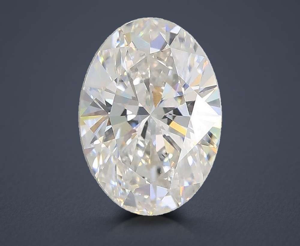 1.54 Carat Oval Lab Diamond