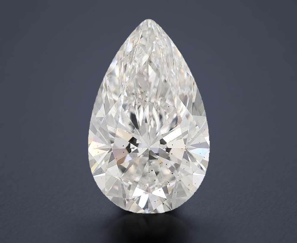 4.72 Carat Pear Lab Diamond