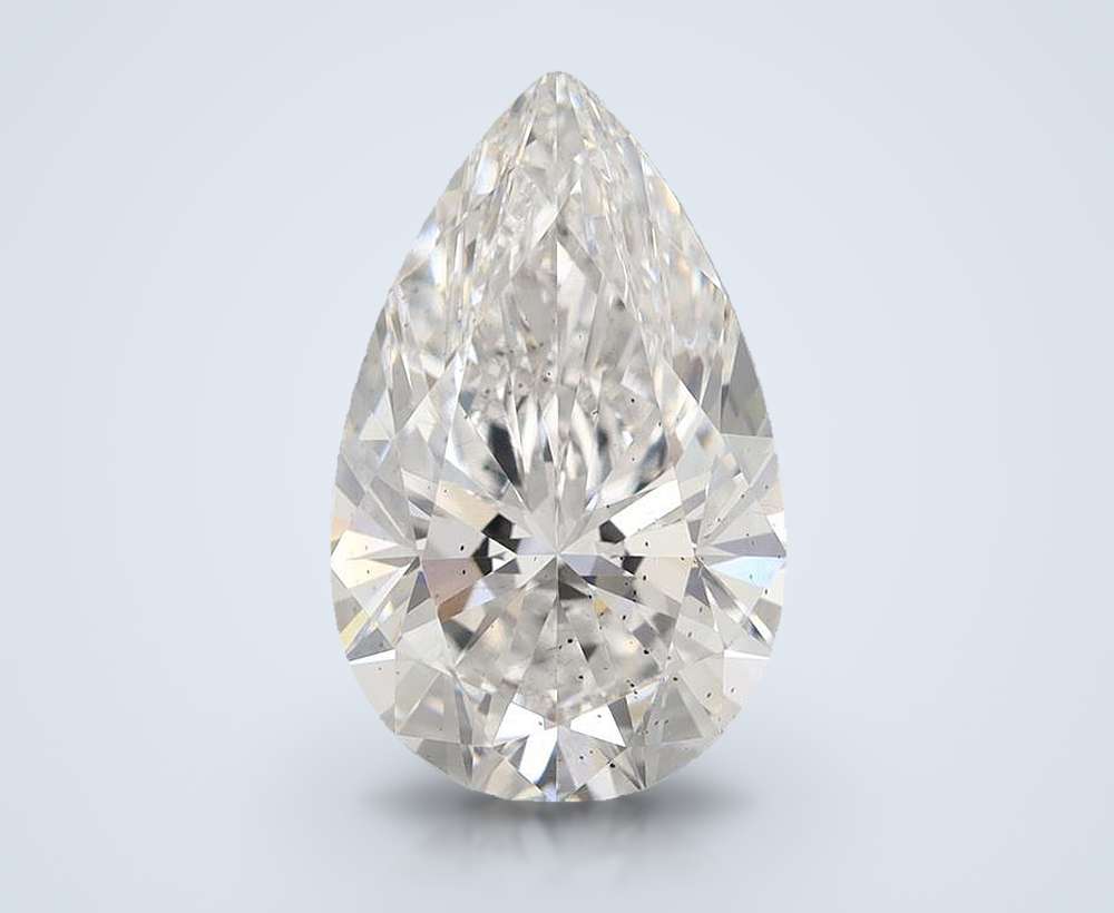 4.72 Carat Pear Lab Diamond
