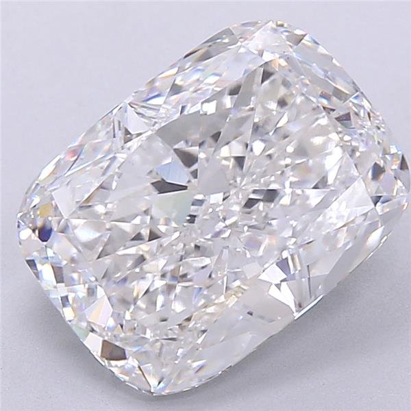 5.81ct E VVS2 Rare Carat Ideal Cut Cushion Lab Grown Diamond