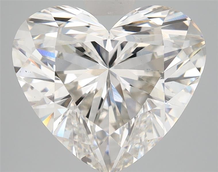 4.01ct H VS1 Rare Carat Ideal Cut Heart Lab Grown Diamond