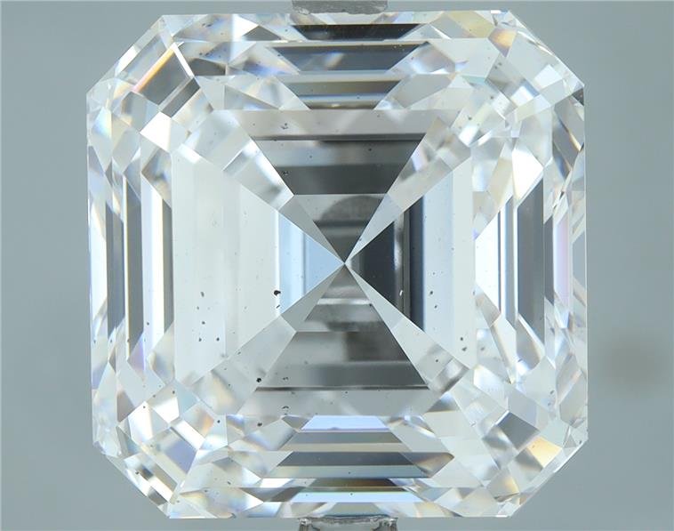 10.01ct E SI1 Rare Carat Ideal Cut Asscher Lab Grown Diamond