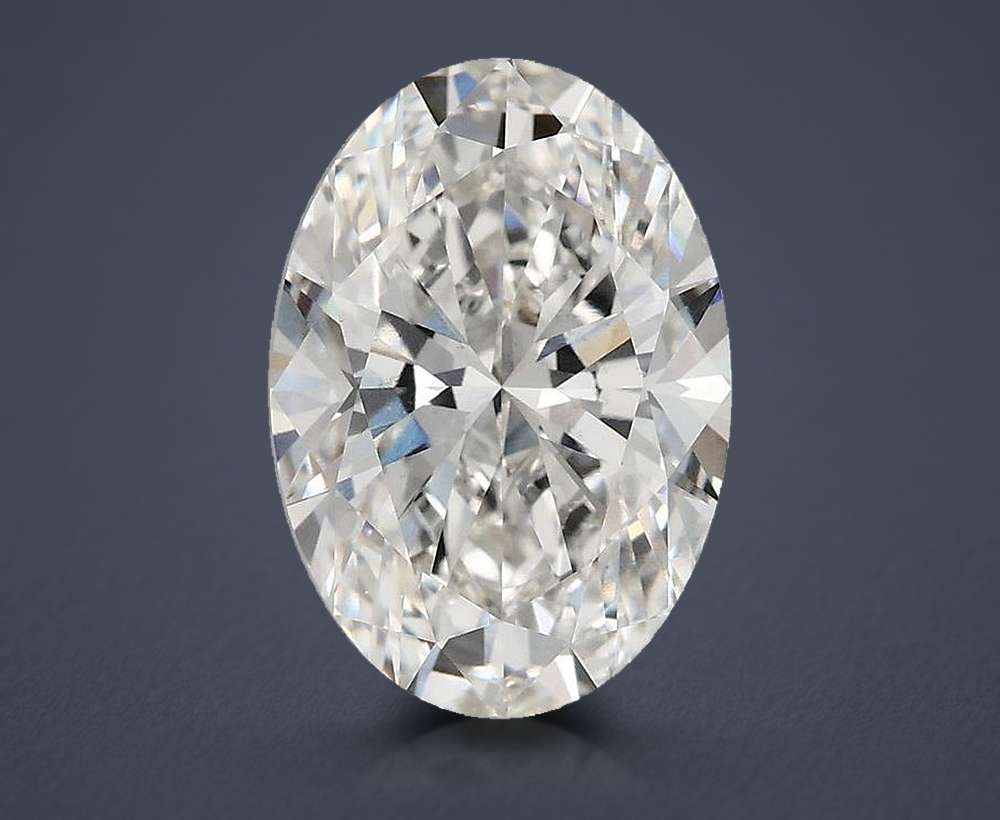 4.10 Carat Oval Lab Diamond