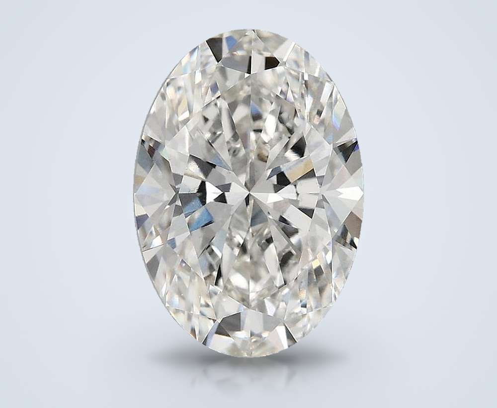 4.10 Carat Oval Lab Diamond