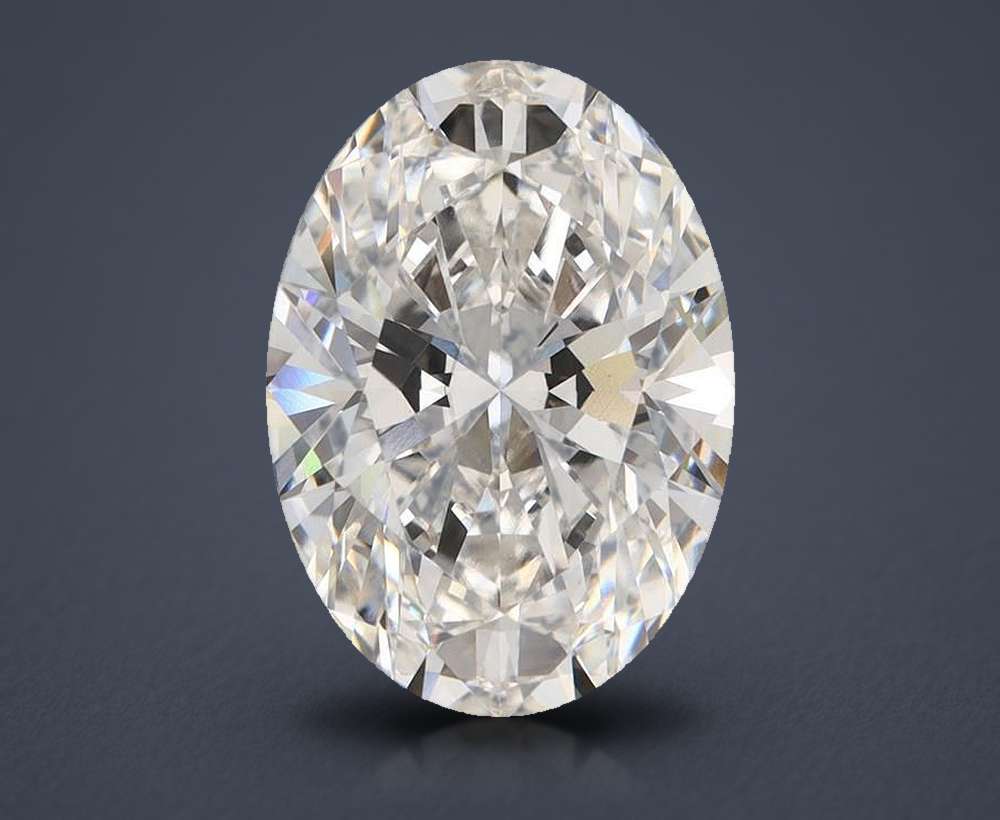 7.12 Carat Oval Lab Diamond