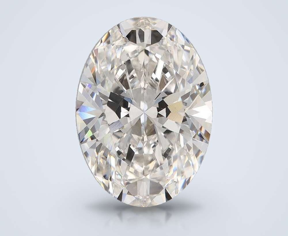 7.12 Carat Oval Lab Diamond
