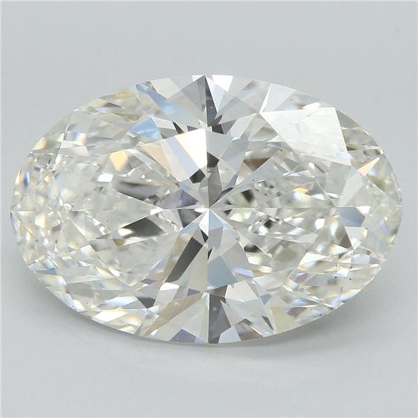 5.75 Carat Oval Lab Diamond