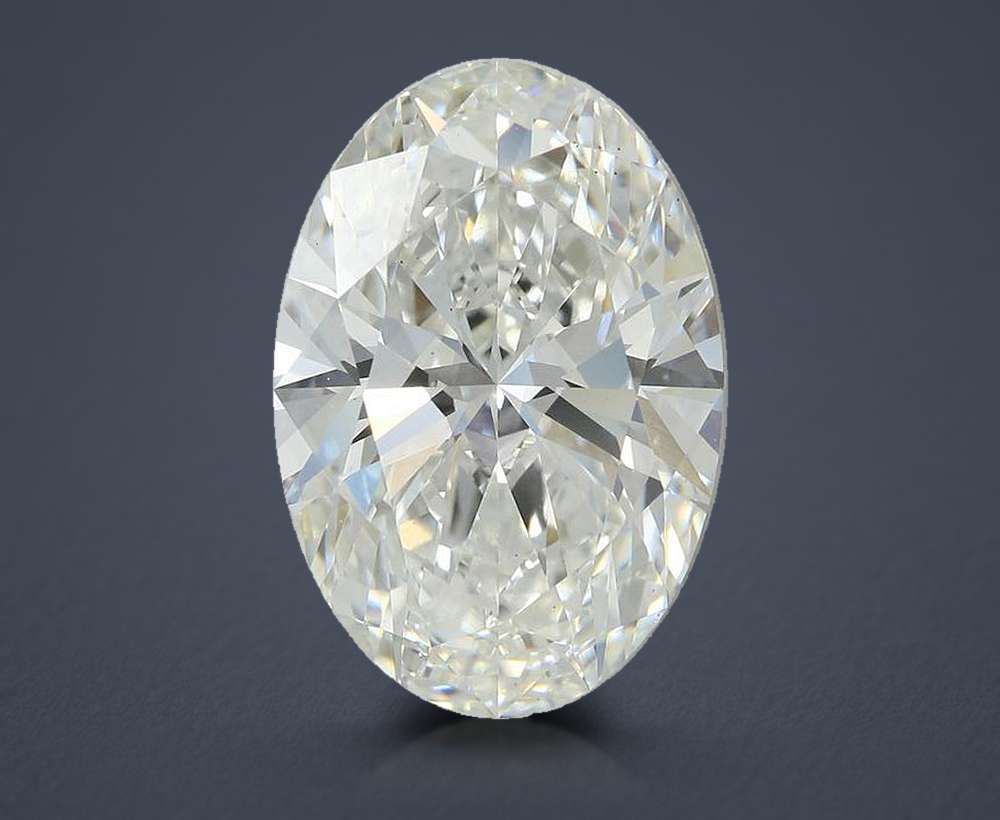 5.75 Carat Oval Lab Diamond