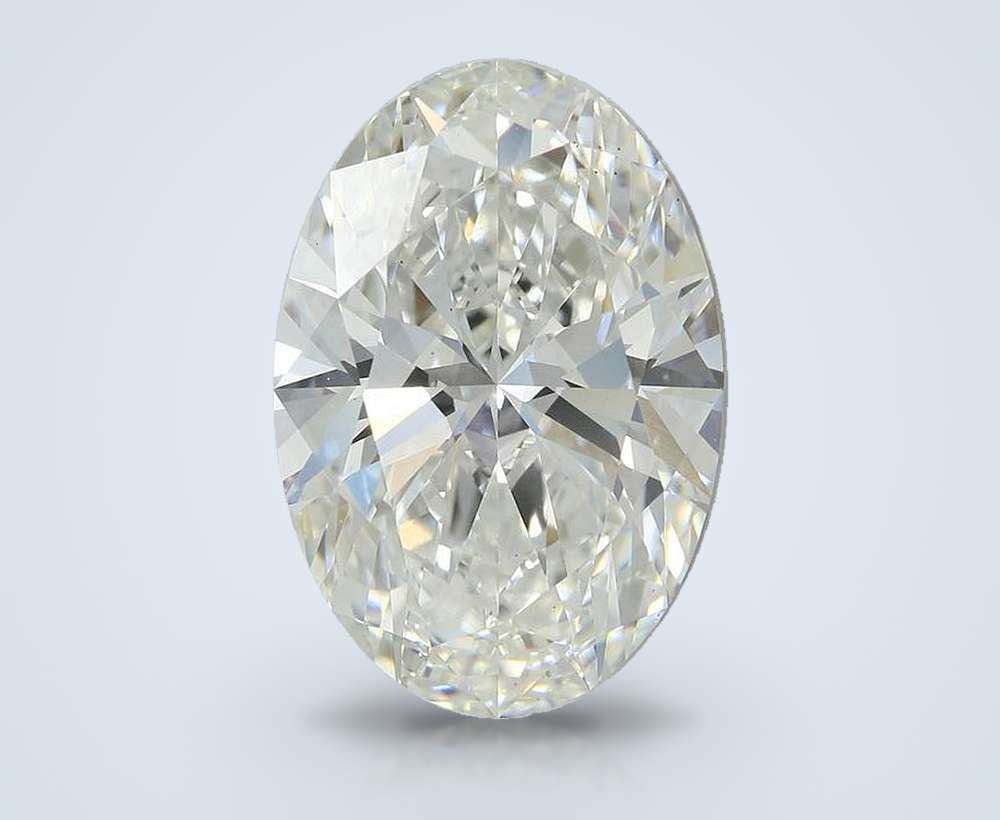 5.75 Carat Oval Lab Diamond