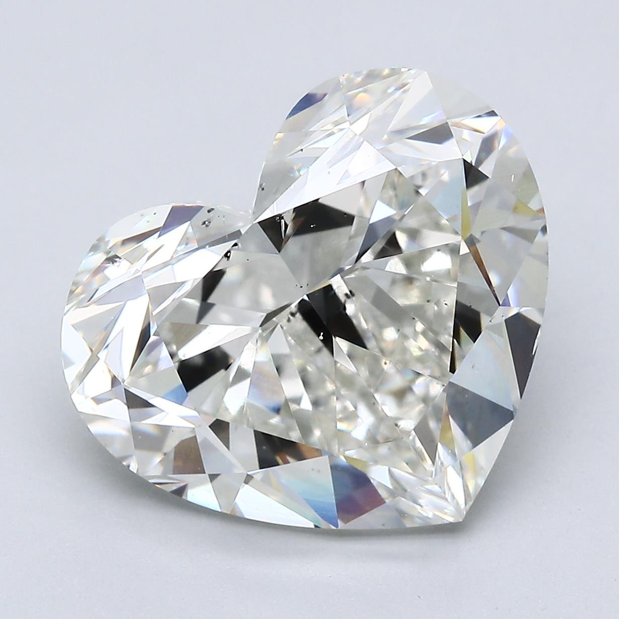 8.88ct I SI1 Rare Carat Ideal Cut Heart Diamond
